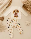 Kinderpyjama met Teckel